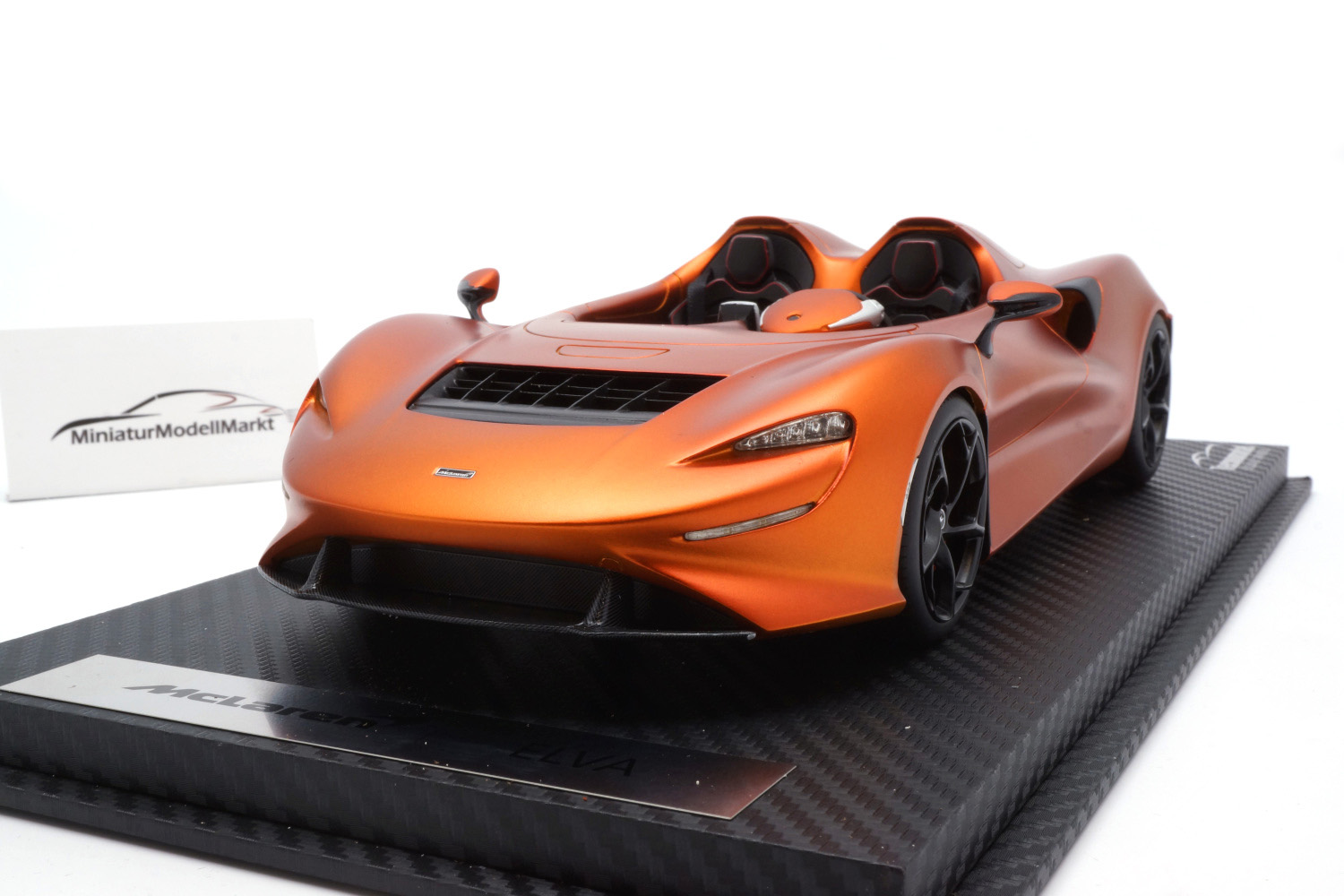 Tecnomodel T18EX09C Mclaren Elva - Matt Metallic Orange - 2020 1:18