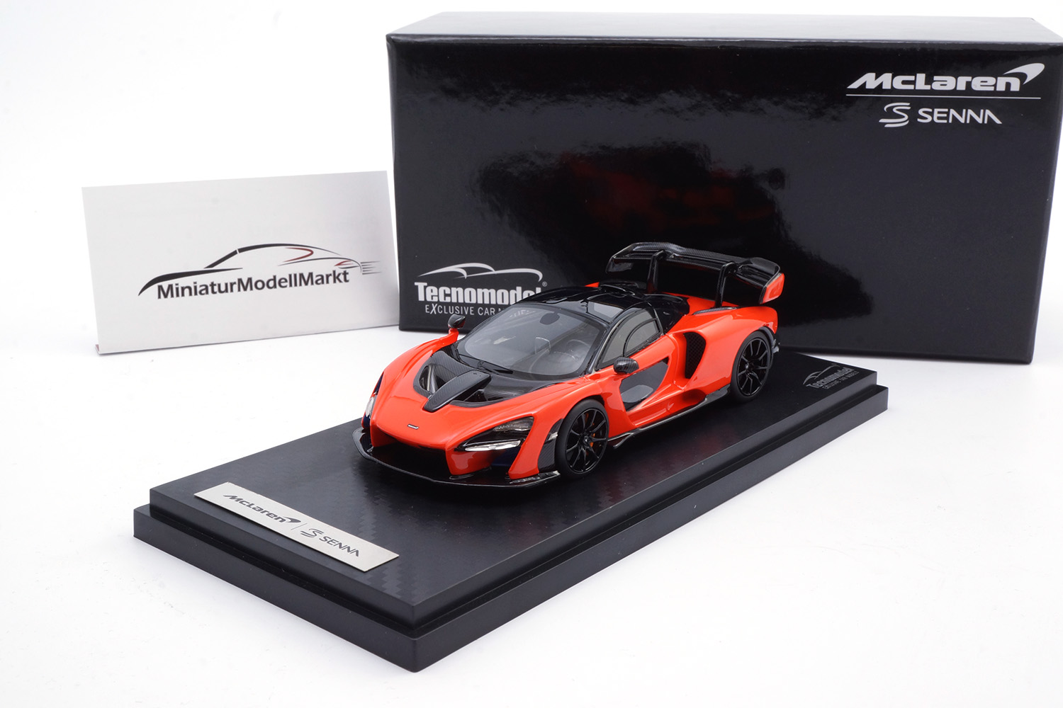 Tecnomodel T43-EX09C McLaren Senna - Mira Orange - 2018 1:43