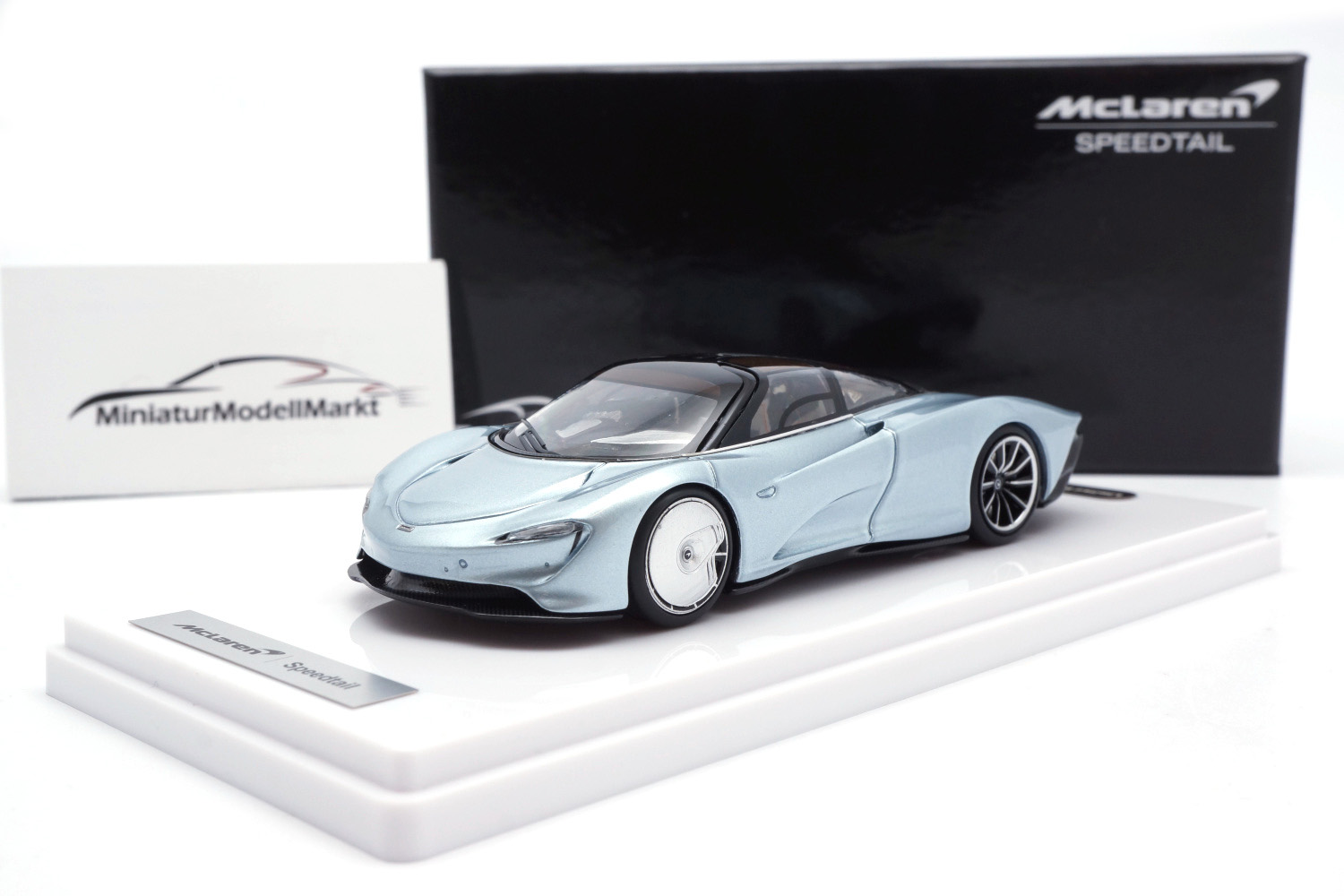 Tecnomodel T43EX10A McLaren SpeedTail - Metallic Silver - 2019 1:43