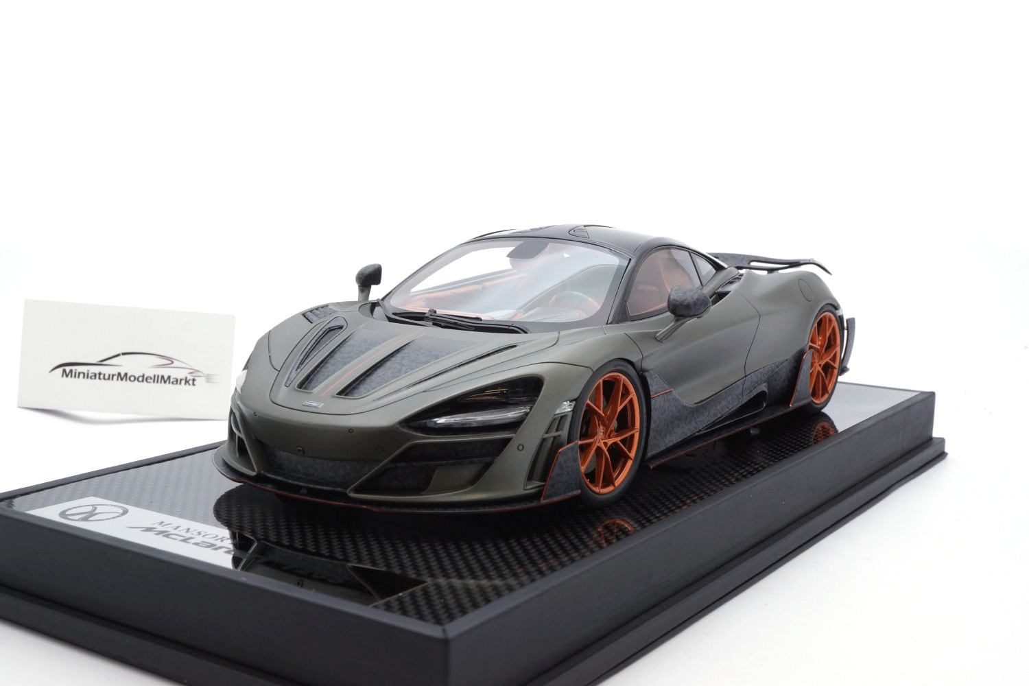 Timothy & Pierre MY18-MCMG Mansory McLaren 720S - Matt Grey 1:18