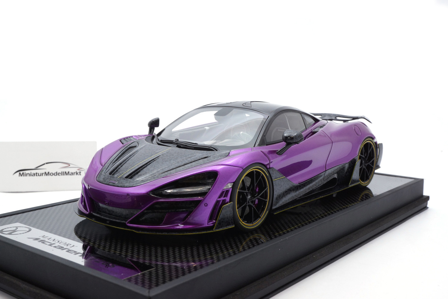 Timothy & Pierre MY18-MCPE Mansory McLaren 720S - Purple 1:18