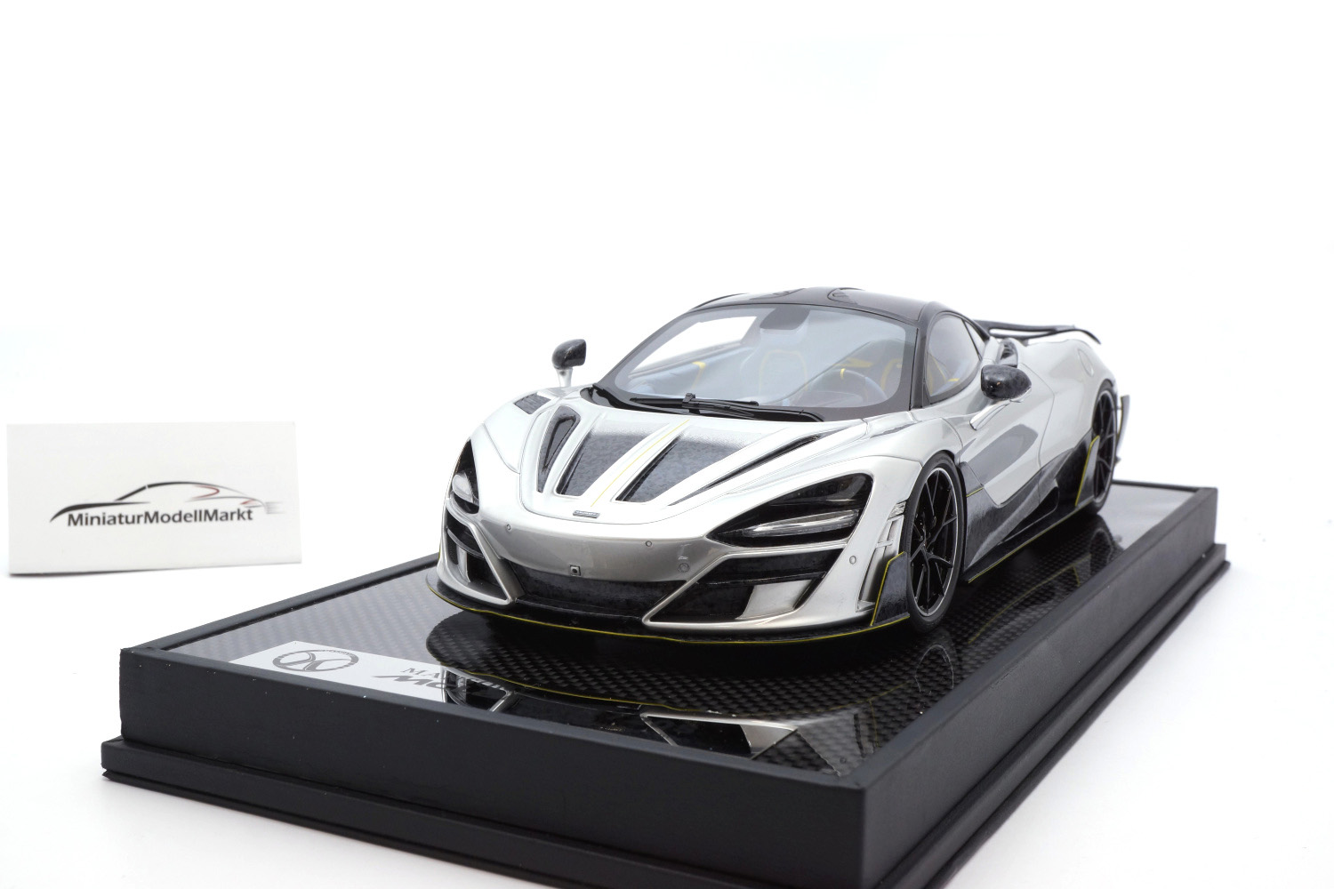 Timothy & Pierre MY18-MCSR Mansory McLaren 720S - Silver 1:18