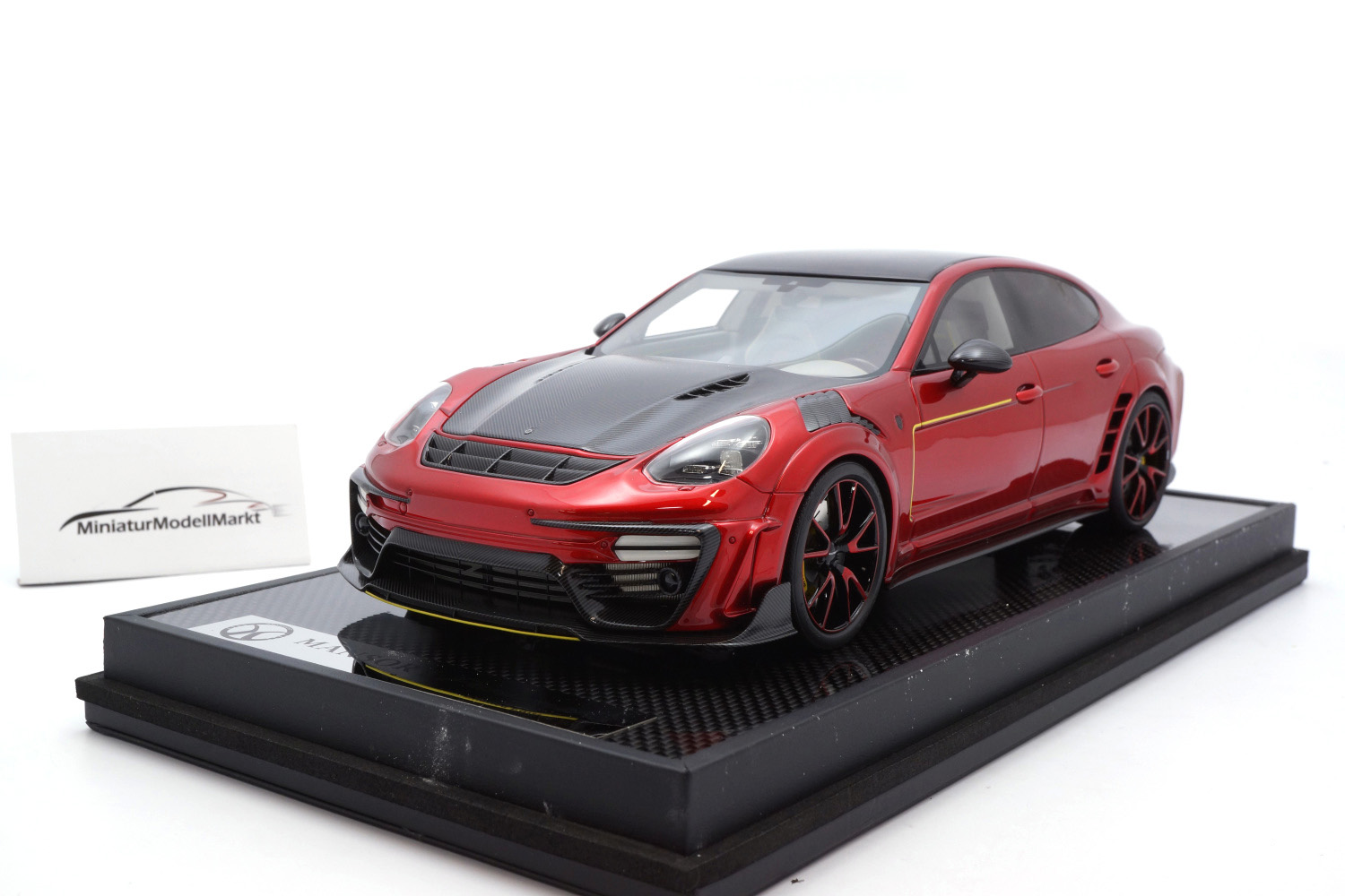 Timothy & Pierre MY18-PAMR Mansory Porsche Panamera - Metallic Red 1:18