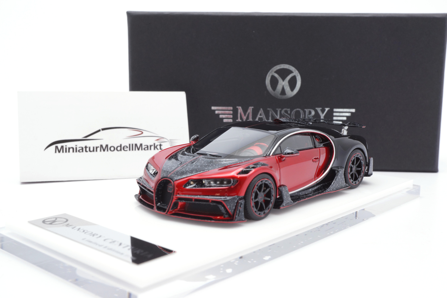 Timothy & Pierre MY43-CEMR Mansory Centuria - Metallic Red 1:43