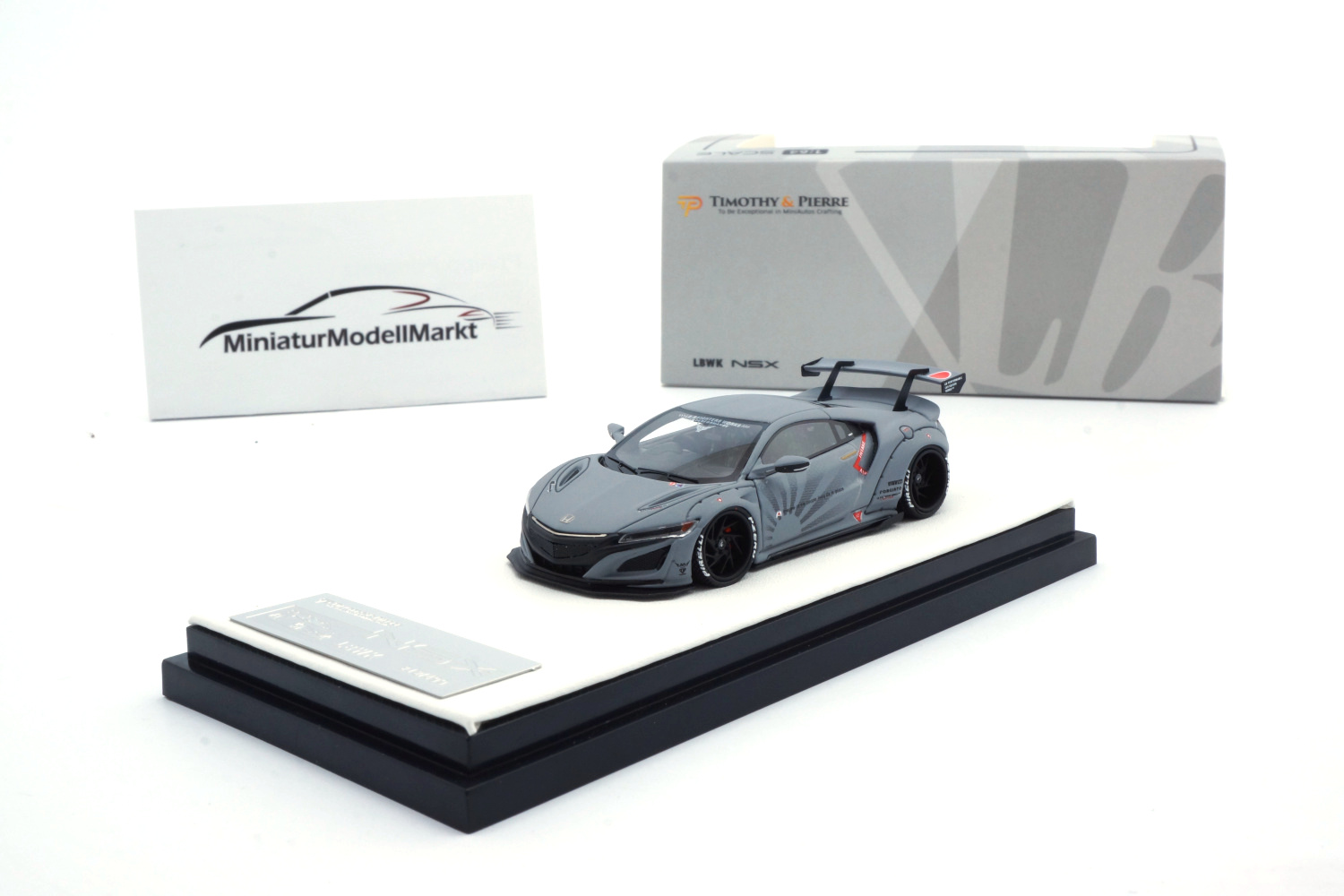 Timothy & Pierre TPLBWK-01 Honda NSX - Liberty Walk - Zero Grey 1:64