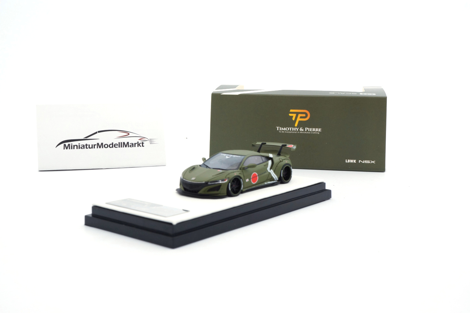 Timothy & Pierre TPLBWK-07 Honda NSX - Liberty Walk - Zero Fighter Freen 1:64