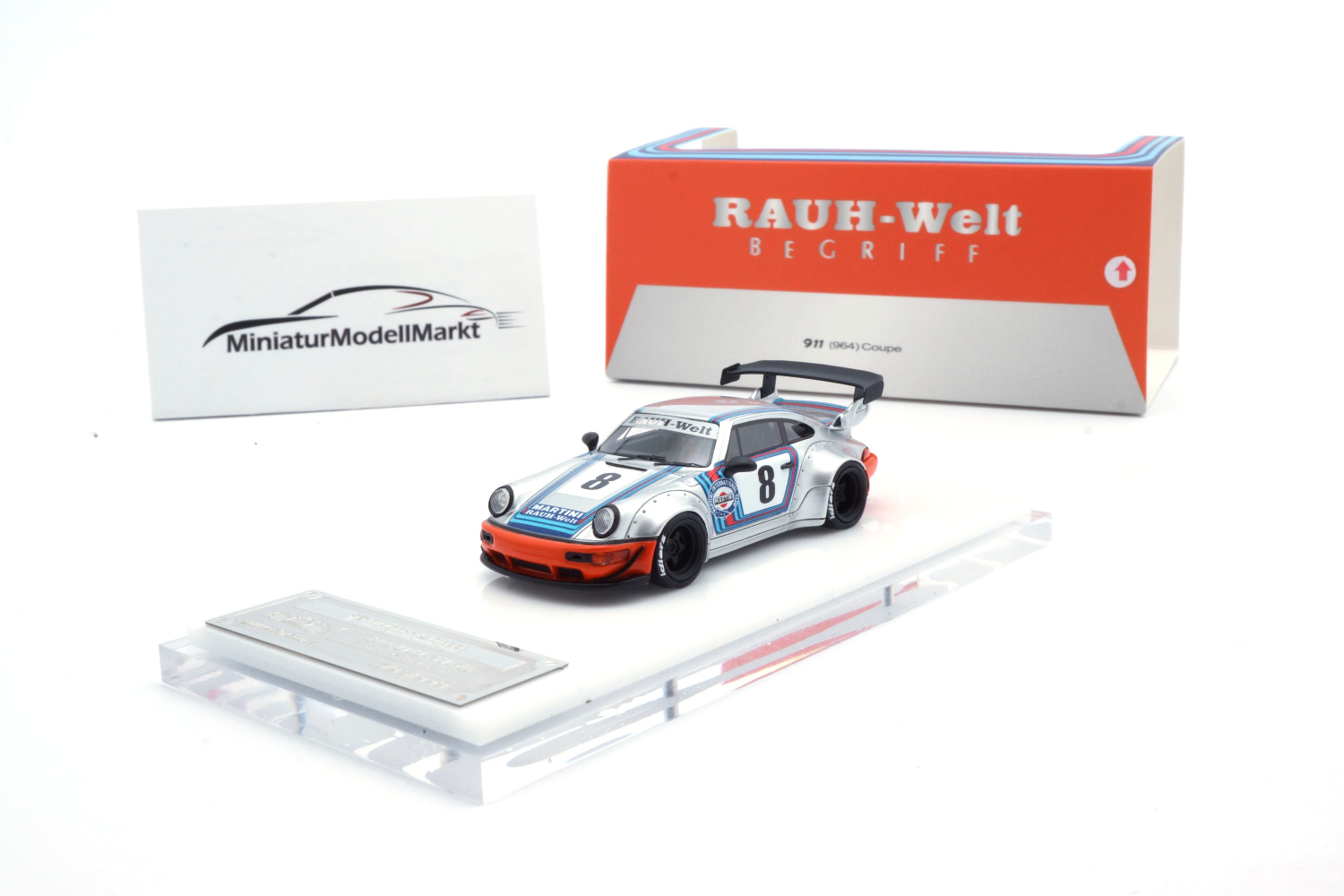 Timothy & Pierre TPRWB-01 Porsche 911 (930) - RWB - Martini 1:64