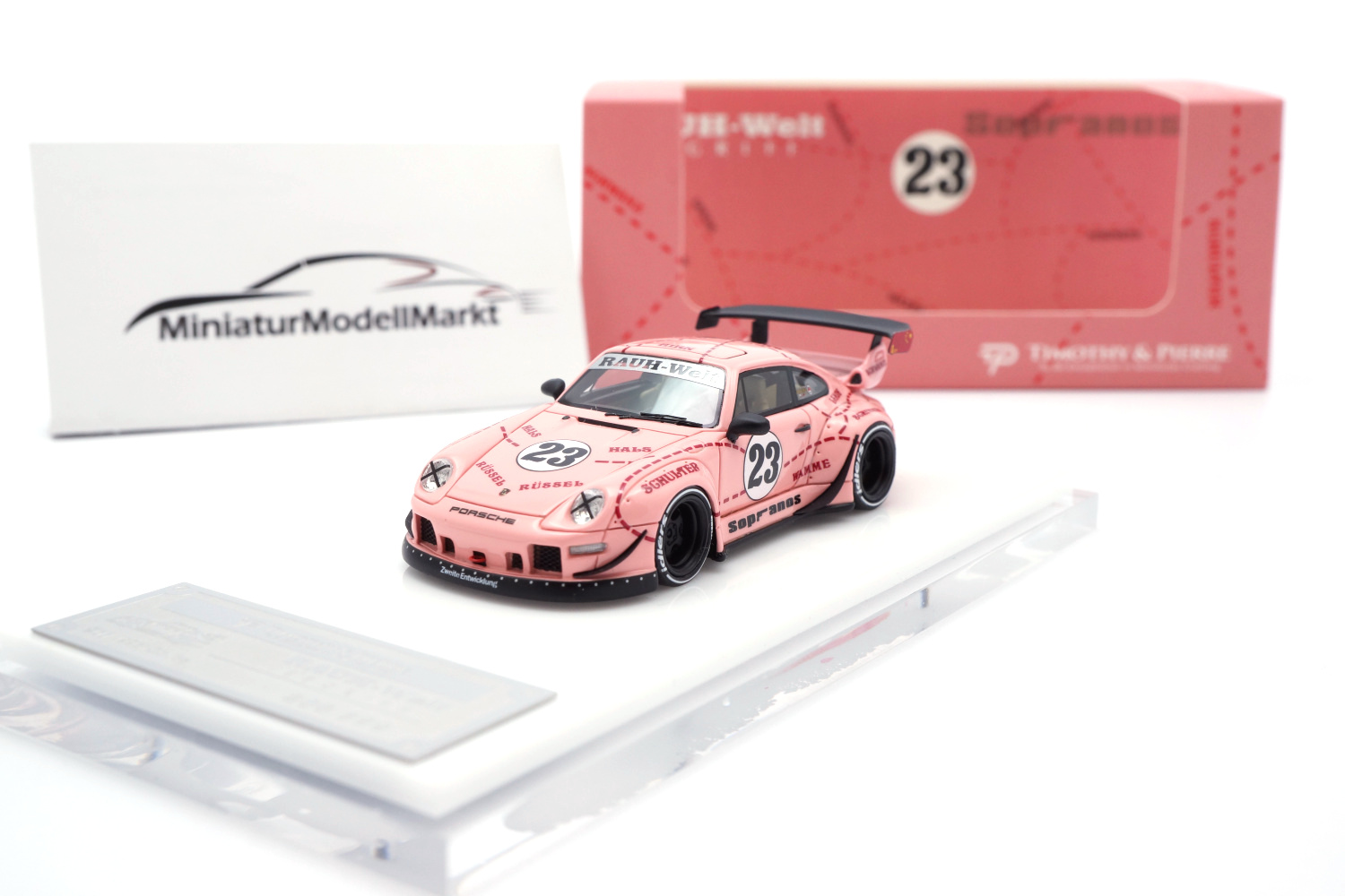 Timothy & Pierre TPRWB-06 Porsche 911 (993) - RWB - Pink Pig 1:64