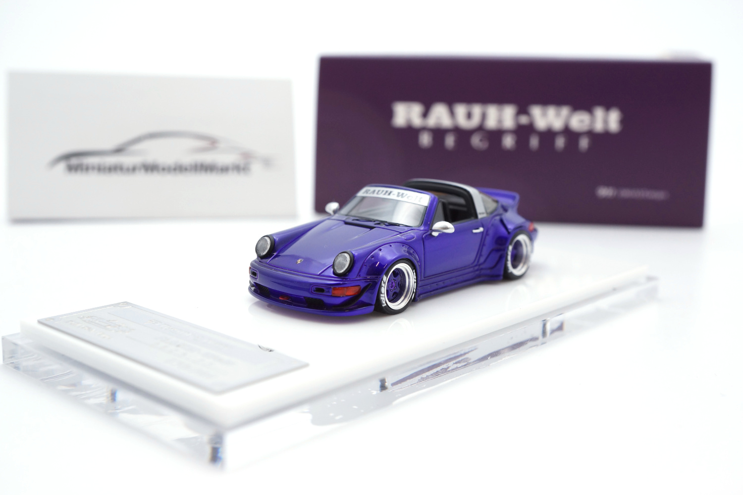 Timothy & Pierre TPRWB-15 Porsche 911 (964) Targa - RWB - Lila 1:64