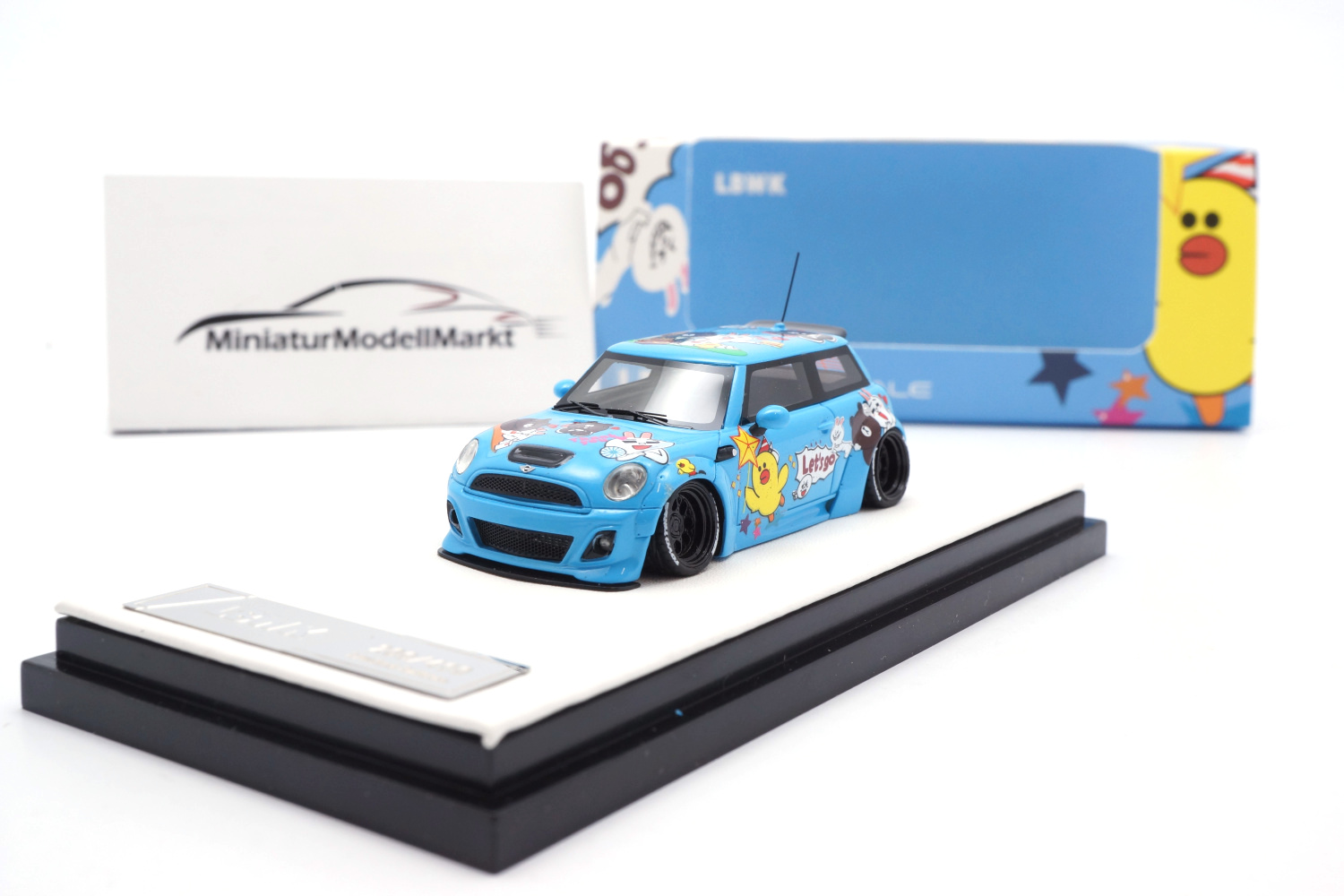 Timothy & Pierre TPmini-01 LBWK Mini Cooper - Comic - Liberty Walk 1:64