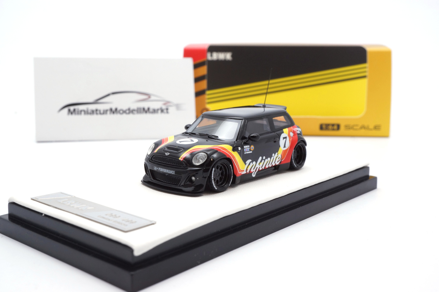 Timothy & Pierre TPmini-01 LBWK Mini Cooper - Infinite - Liberty Walk 1:64