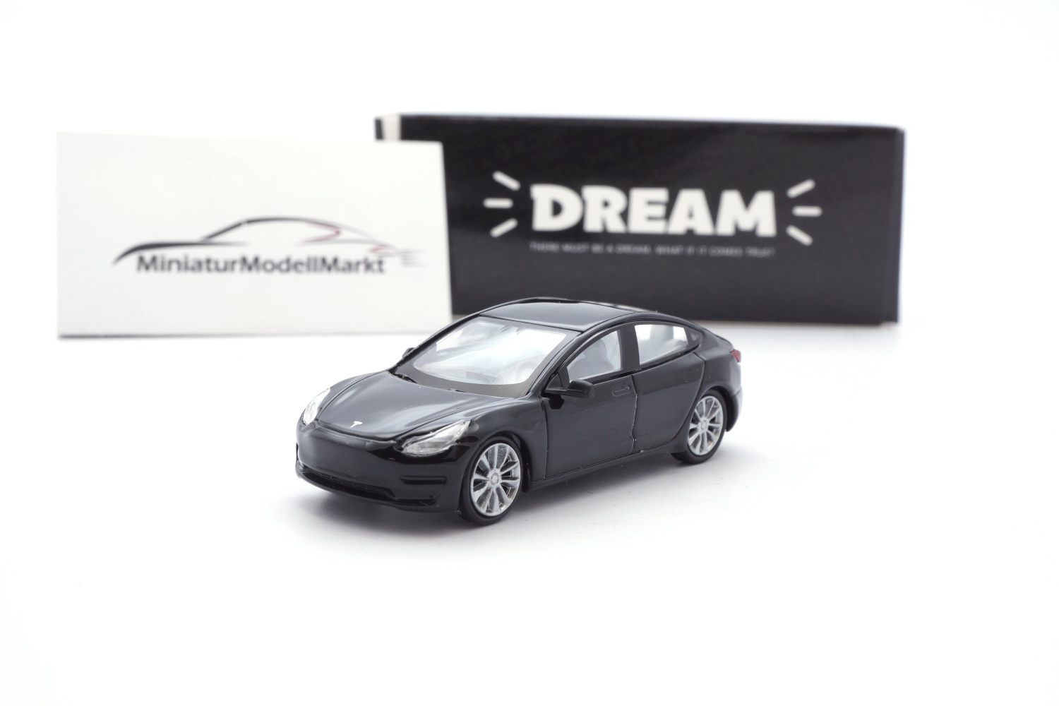 Timemicro 642502 Tesla - Model 3 - Schwarz (Dream) 1:64
