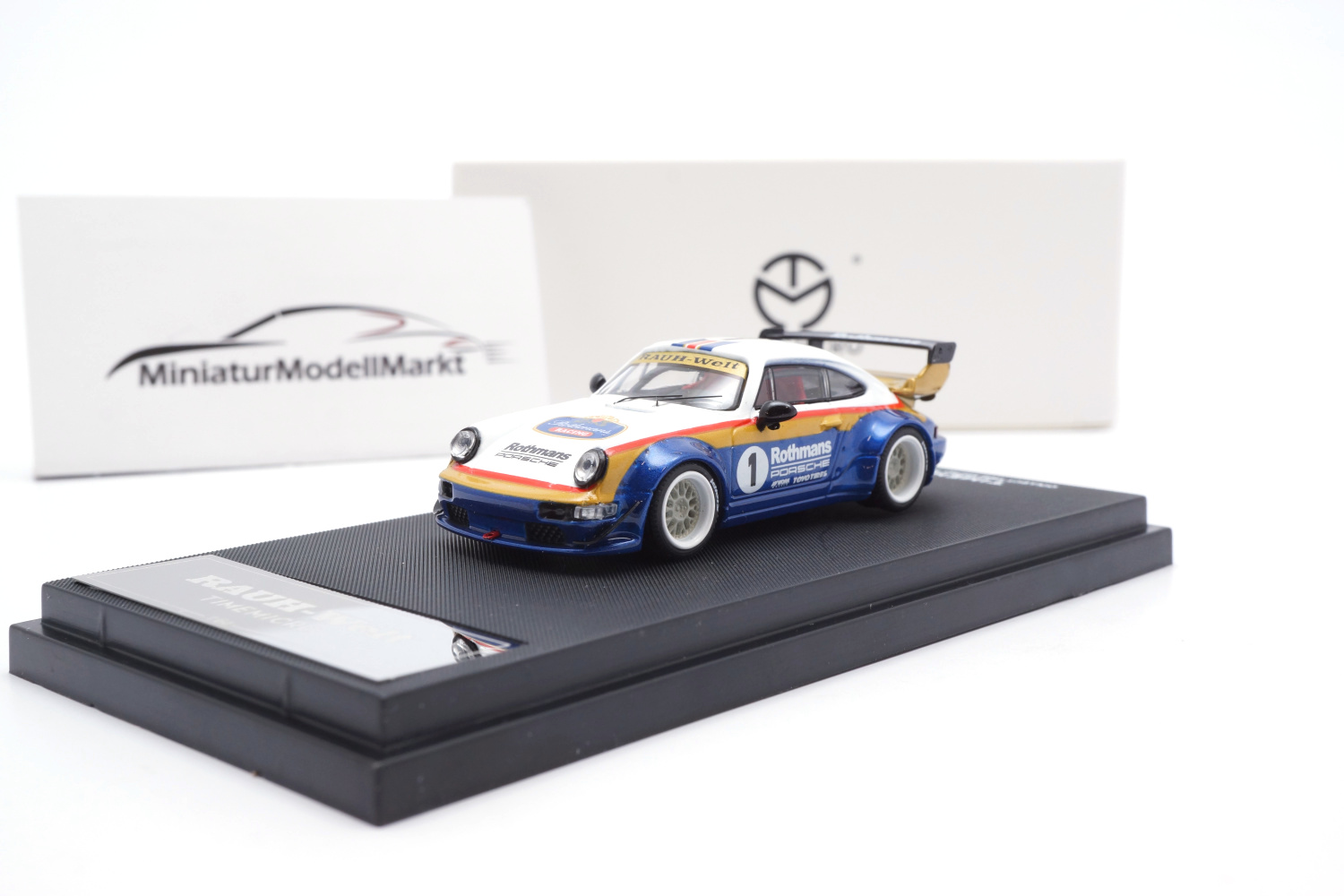 Timemicro 84088 Porsche 911 (964) - RWB - Rothmans 1:64