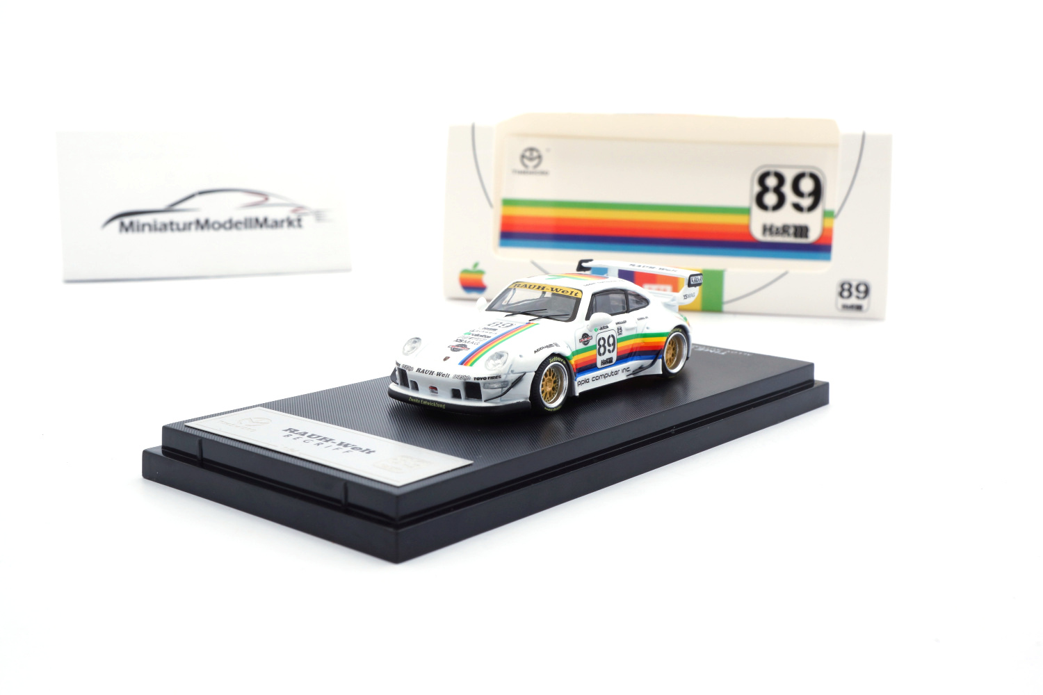 Timemicro TM640508 Porsche 911 (993) - RWB - Apple White 1:64
