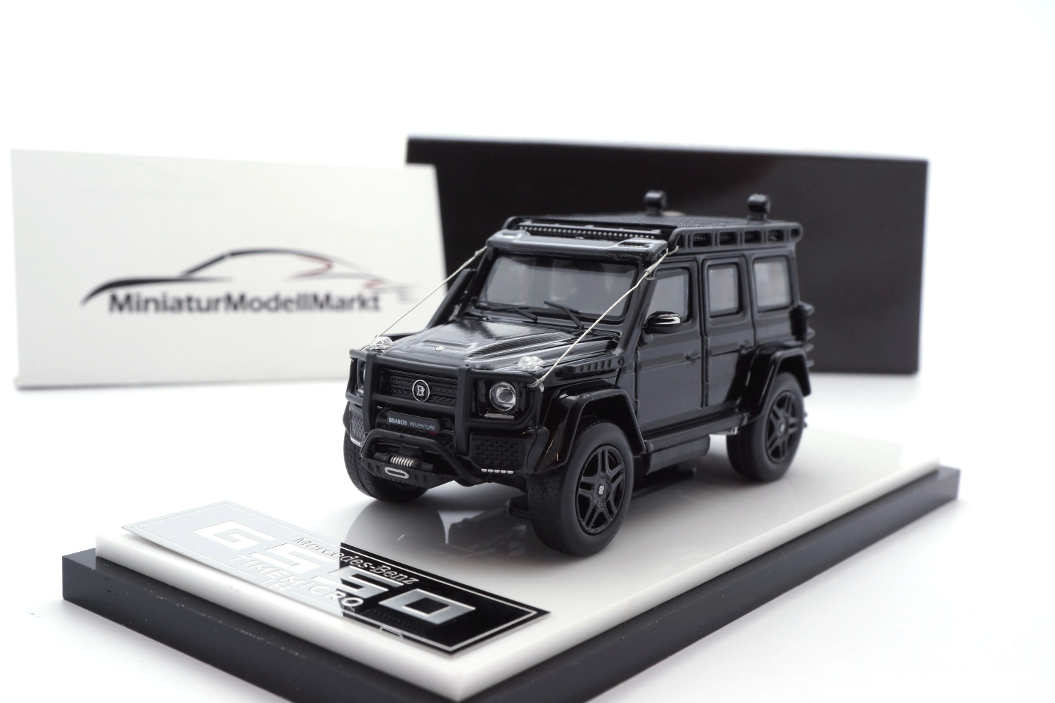 Timemicro TM641302a Mercedes-Benz G550 Brabus - Schwarz 1:64