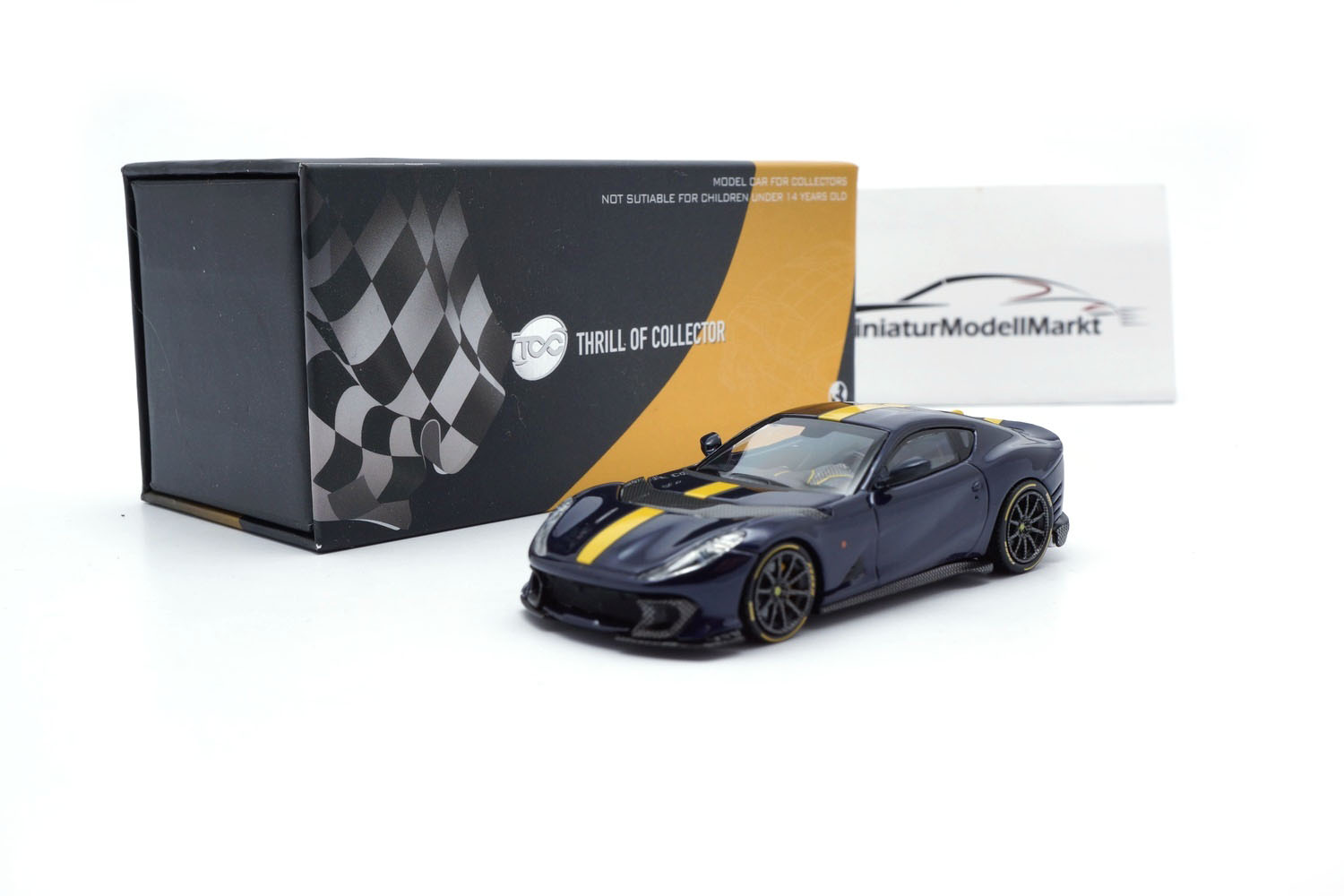 TOC TC-D-FEB12C-02 Ferrari 812 Competizione - Blu Tour de France 1:64
