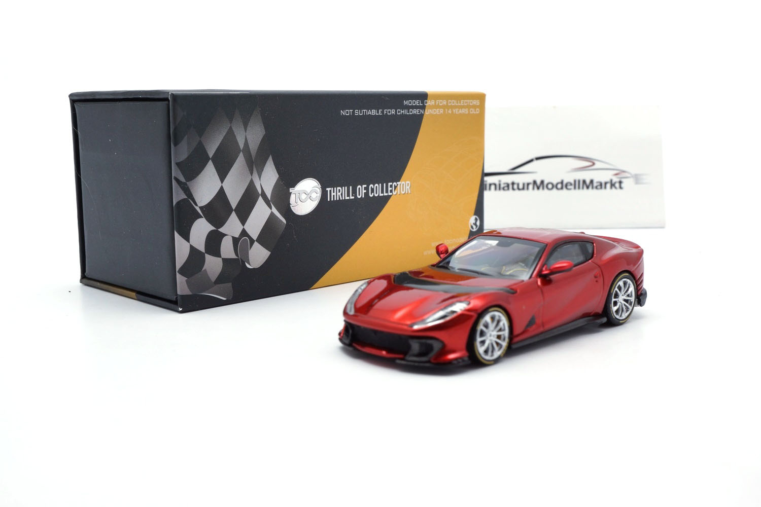 TOC TC-D-FEB12C-05 Ferrari 812 Competizione - Rosso Corsa 1:64