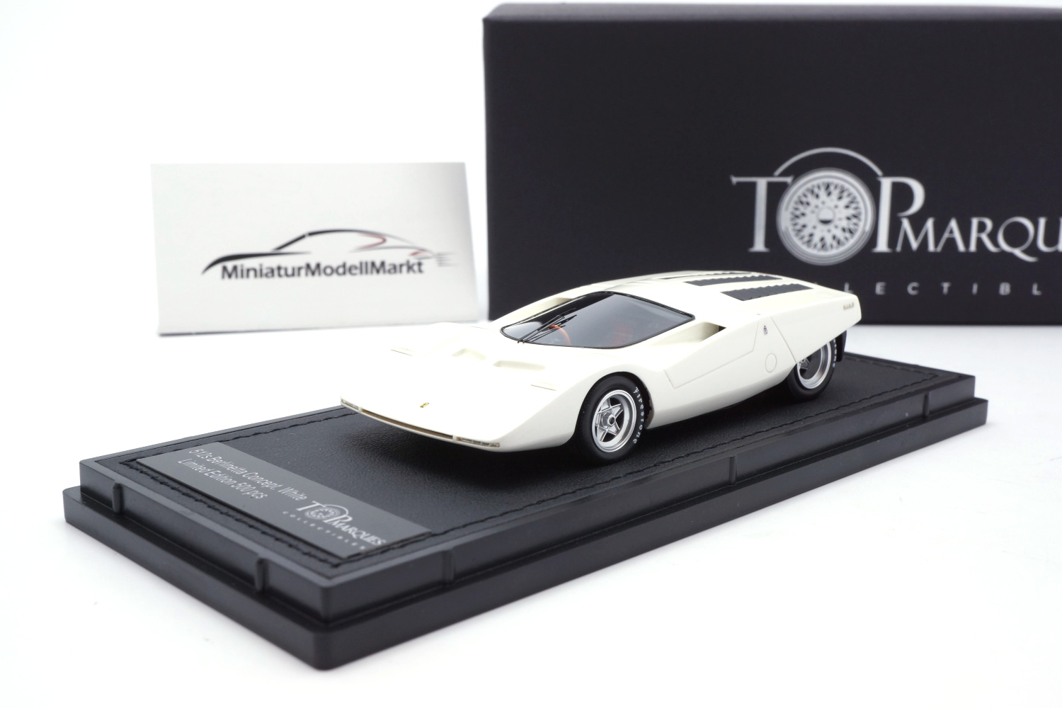 Top Marques TM43-014B Ferrari 512s Berlinetta Concept - Weiss 1:43