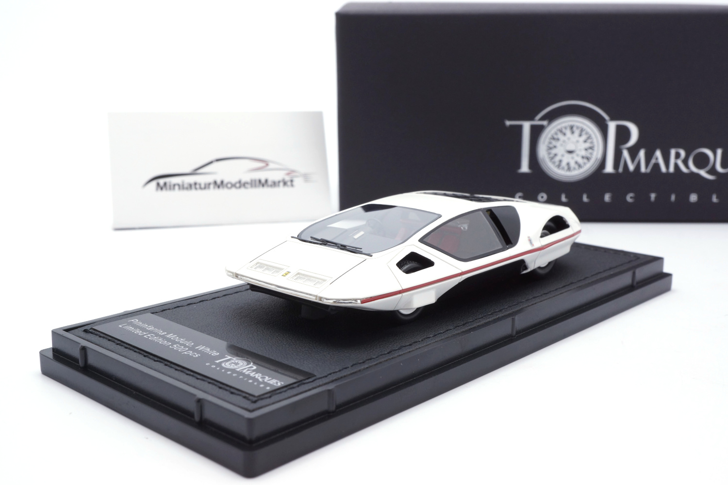 Top Marques TM43-018A Ferrari 512S Modulo Pininfarina - Weiss 1:43