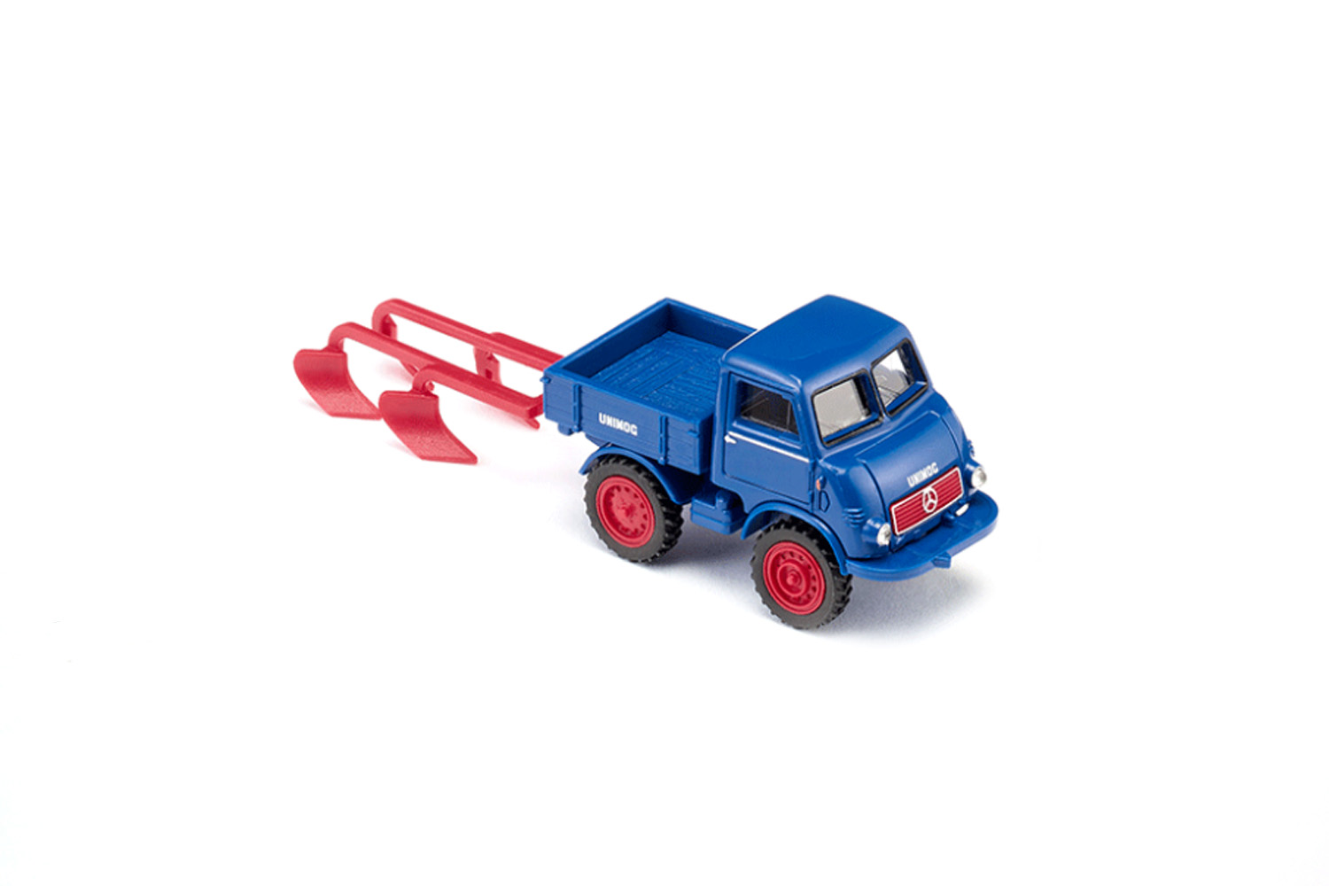 Wiking 036852 Unimog U 401 mit Pflug 1:87