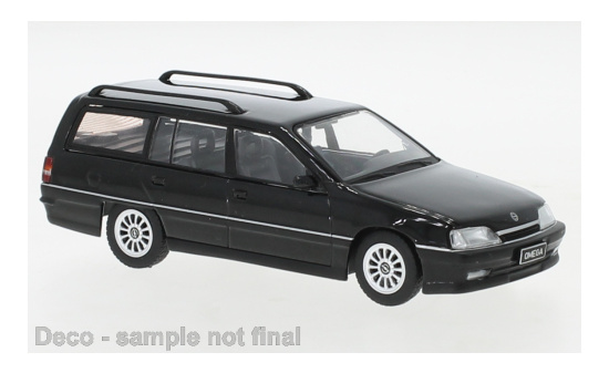 IXO CLC444N22 Opel Omega A2 Caravan, schwarz, 1990 1:43