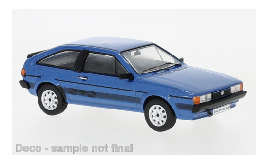 IXO CLC441N22 VW Scirocco II GTS, metallic-blau, 1982 1:43