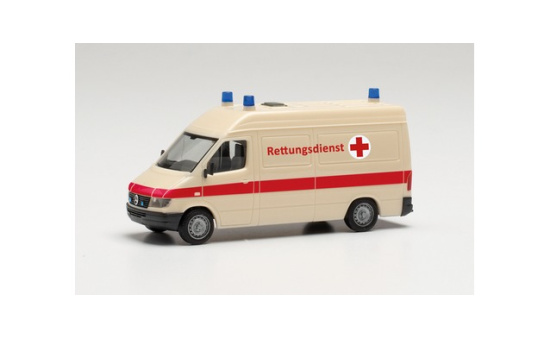 Herpa 097031 Mercedes-Benz Sprinter `96 RTW 