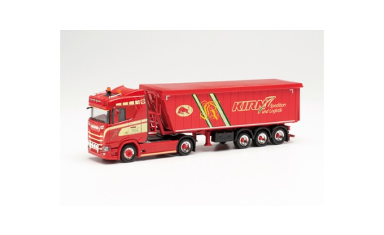 Herpa 314732 Scania CS 20 ND Stöffelliner-Sattelzug
Hans Kirn Transporte (Baden-Württemberg/Egenhausen) 1:87