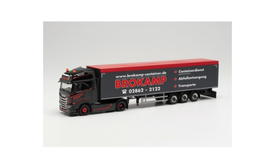 Herpa 315333 Iveco S-Way Schubboden-Sattelzug
 Brokamp (Nordrhein-Westfalen/Borken) 1:87