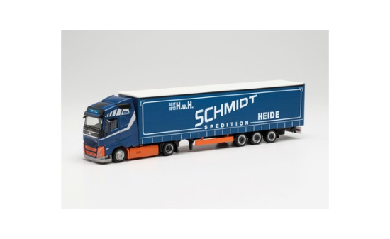 Herpa 315371 Volvo FH Gl. 2020 Lowliner-Sattelzug Schmidt Heide 1:87