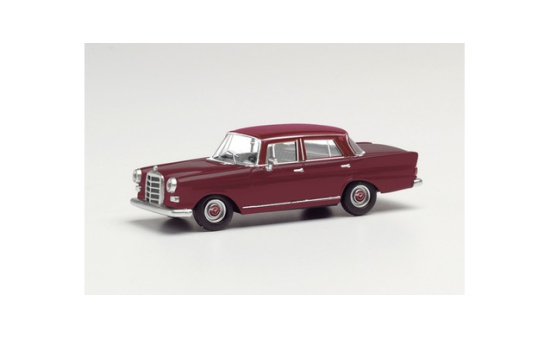 Herpa 420457-002 Mercedes-Benz 200 Heckflosse, weinrot 1:87