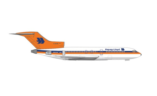 Herpa 536257 Hapag-Lloyd Flug Boeing 727-100 D-AHLM 1:500