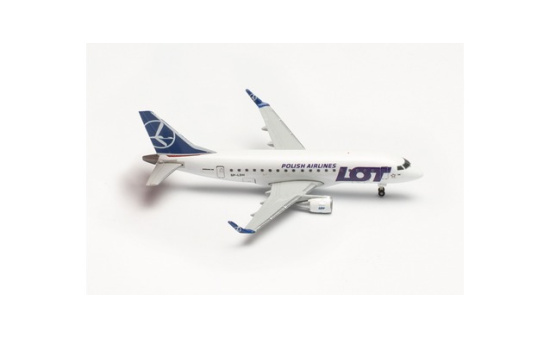 Herpa 536318 LOT Polish Airlines Embraer E170 SP-LDH - Vorbestellung 1:500