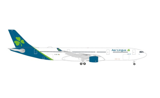 Herpa 536363 Aer Lingus Airbus A300-300 EI-EIN St.Dallán/Dallán 1:500