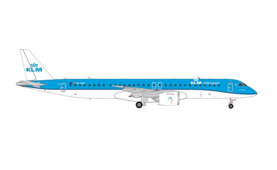 Herpa 572071 KLM Cityhopper Embraer E195-E2 PH-NXA - Vorbestellung 1:200