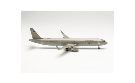 Herpa 572170 Luftwaffe Flugbereitschaft Airbus A321LR - 15+10 - Vorbestellung 1:200