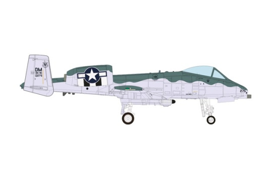 Herpa 572323 U.S. Air Force Fairchild A-10C Thunderbolt II A-10 Demo Team 1:200