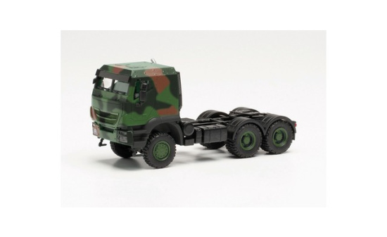 Herpa 746908 Iveco Trakker geschützt 6x6 Sattelzugmaschine Flecktarn Bundeswehr 1:87