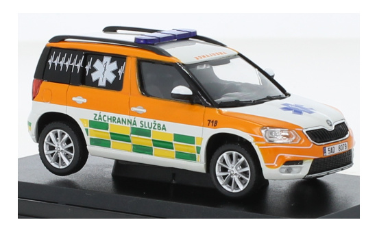 Abrex 143ABX-031XO05 Skoda Yeti FL, Pet-Medic, 2013 1:43