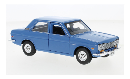 Maisto 31518BLUE Datsun 510, blau, 1971 1:24