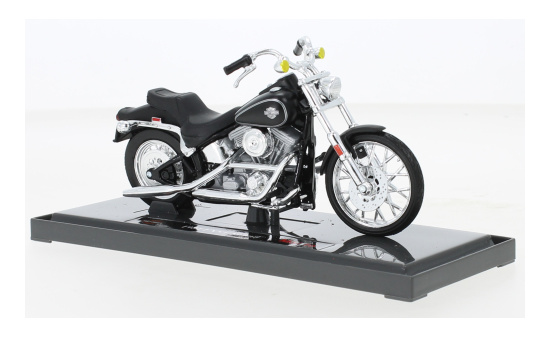 Maisto 20-21914BLACK Harley Davidson FXST Softtail, schwarz, 1984 1:18