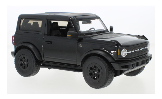 Maisto 31456BLACK Ford Bronco Wildtrak, schwarz, 2021 1:18