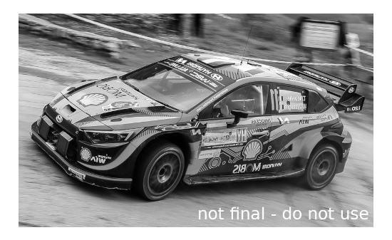 IXO RAM851LQ22 Hyundai i20 N Rally1, No.11, Rallye WM, Rally Croatia, T.Neuville/M.Wydaeghe, 2022 1:43
