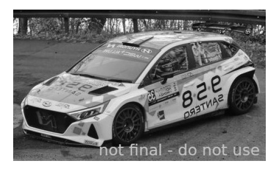 IXO RAM848LQ22 Hyundai i20 N Rally2, No.35, Rallye WM, Rally Monza, A.Crugnola/P.Ometto, 2021 1:43