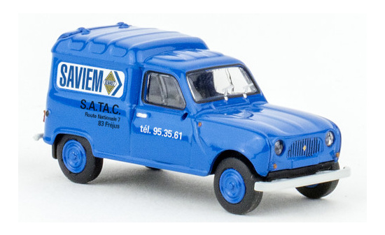 Brekina 14757 Renault R4 Fourgonnette, Saviem, 1961 - Vorbestellung 1:87