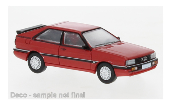 PCX87 PCX870268 Audi Coupe, rot, 1985 1:87