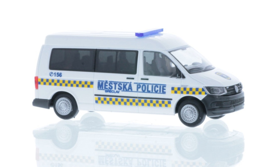 Rietze 53763 Volkswagen T6 Mestska Policie (CZ), 1:87 1:87