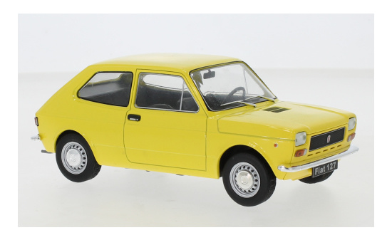 WhiteBox 124109 Fiat 127, gelb 1:24