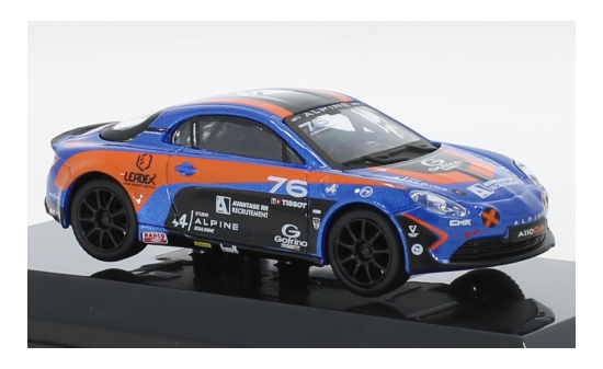 Bburago 18-38303 Alpine A110 Cup, No.76, 2020 1:43