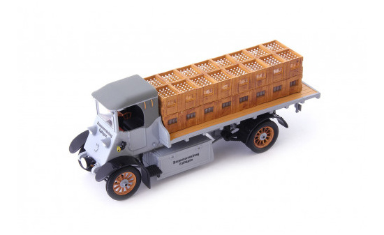 Autocult 11015 Tribelhorn 3to Kettenwagen, grau 1:43